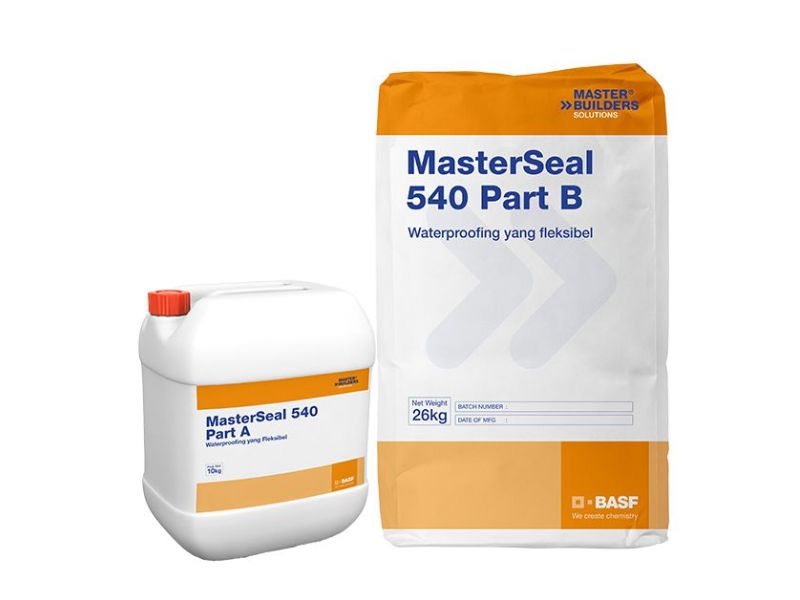 Ảnh vữa chống thấm MasterSeal 540