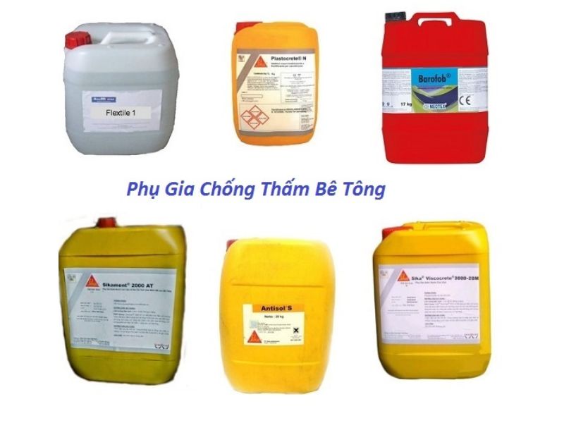 Cách chống thấm trần nhà bằng chất phụ gia 2 thành phần