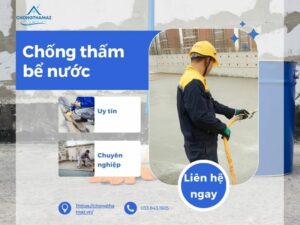 Chống thấm bể nước