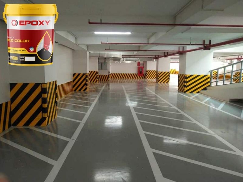 Sơn chống thấm gốc epoxy chống thấm tầng hầm hiệu quả