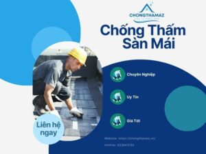 chống thấm sàn mái