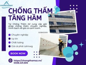 chống thấm tầng hầm